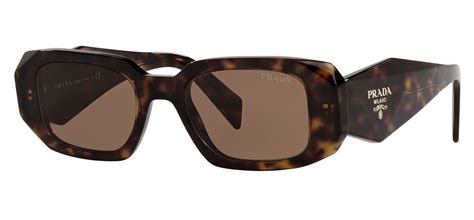 prada 17ws black|Prada pr17ws sunglasses tortoise brown.